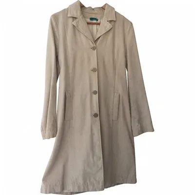 Pre-owned Forte Forte Ecru Cotton Coat