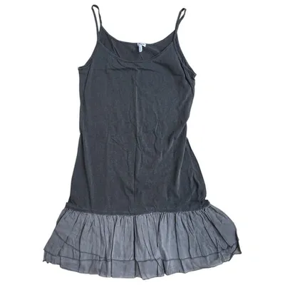 Pre-owned Splendid Mini Dress In Anthracite