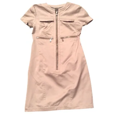 Pre-owned Mulberry Mini Dress In Pink