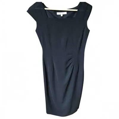 Pre-owned Lk Bennett Mid-length Dress In Black