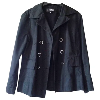 Pre-owned Claudie Pierlot Jacket In Black