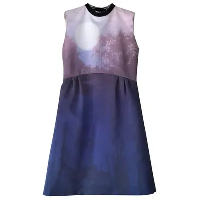 Pre-owned Victoria Victoria Beckham Mini Dress In Multicolour