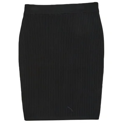 Pre-owned Alexander Wang T Mini Skirt In Black