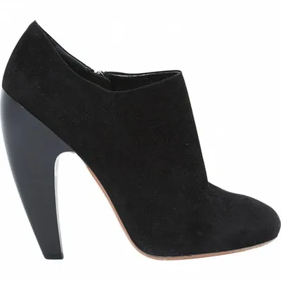 Pre-owned Alaïa Black Suede Ankle Boots