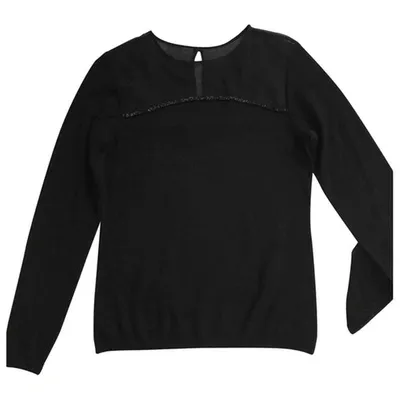 Pre-owned Lk Bennett Wool Jumper In Black