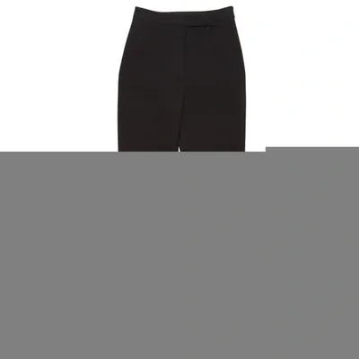 Pre-owned Altuzarra Silk Trousers In Black