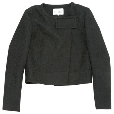 Pre-owned Claudie Pierlot Jacket In Black