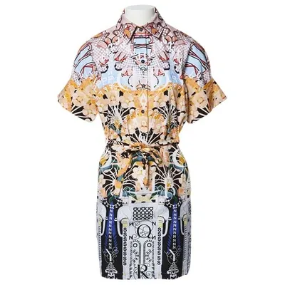 Pre-owned Mary Katrantzou Mini Dress In Multicolour