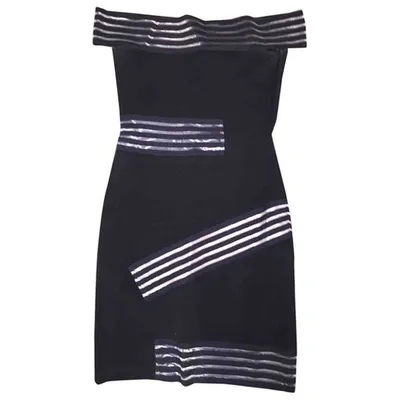 Pre-owned Christopher Kane Mini Dress In Black