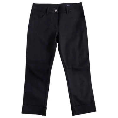 Pre-owned Alexander Mcqueen Trousers In Black