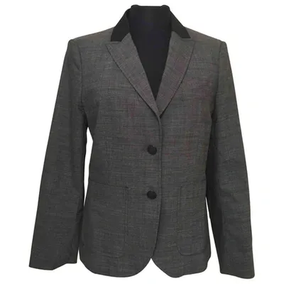 Pre-owned Rag & Bone Wool Blazer In Grey