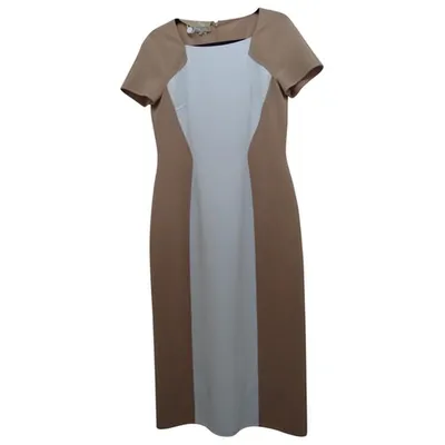 Pre-owned Michael Kors Wool Mid-length Dress In Other