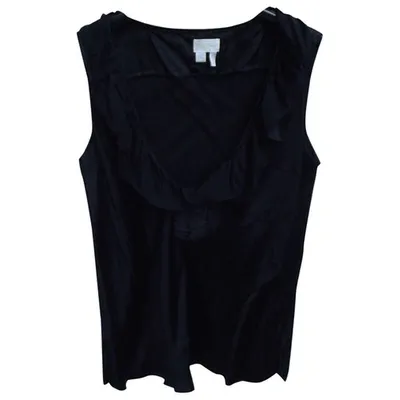 Pre-owned Nina Ricci Black Viscose Top