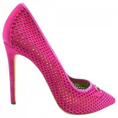 Pre-owned John Richmond Heels In Pink