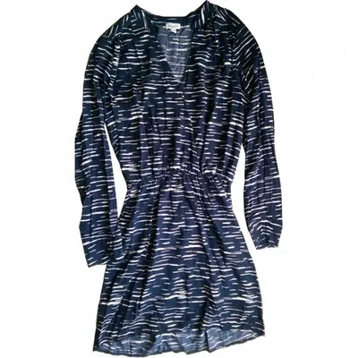 Pre-owned Splendid Mini Dress In Navy