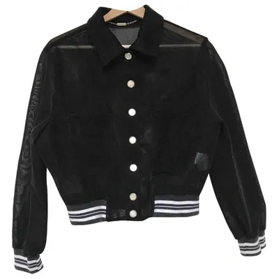 Pre-owned Versus Jacket In Black