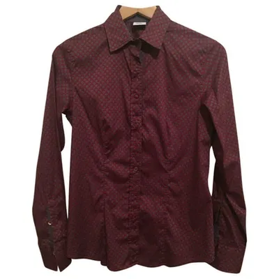 Pre-owned Caliban Shirt In Burgundy