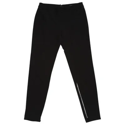 Pre-owned Alexander Mcqueen Wool Trousers In Black