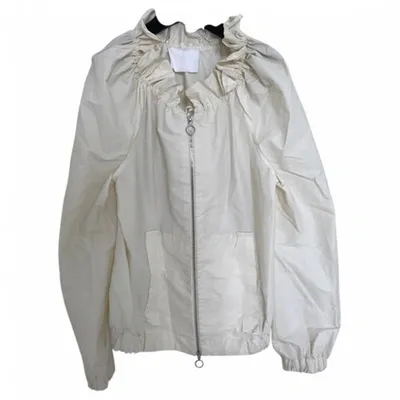 Pre-owned Lanvin Jacket In Ecru