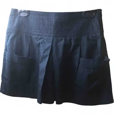 Pre-owned See By Chloé Mini Skirt In Black