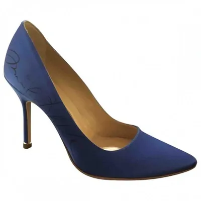 Pre-owned Vetements Heels In Blue