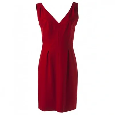 Pre-owned Diane Von Furstenberg Mid-length Dress In Red