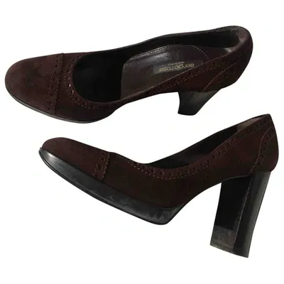 Pre-owned Sergio Rossi Heels In Brown