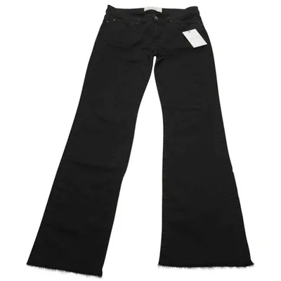 Pre-owned Iro Trousers In Black