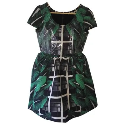 Pre-owned Jc De Castelbajac Mini Dress In Multicolour