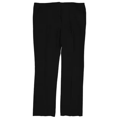 Pre-owned Miu Miu Trousers In Black