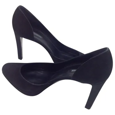 Pre-owned Jil Sander Heels In Black