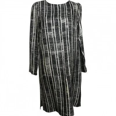 Pre-owned By Malene Birger Silk Mid-length Dress In Other