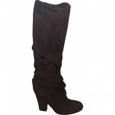 Pre-owned Marc Jacobs Boots In Brown