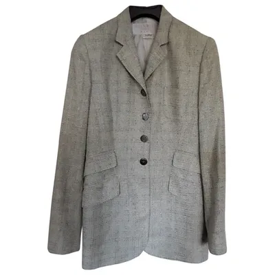 Pre-owned Nina Ricci Wool Blazer In Green