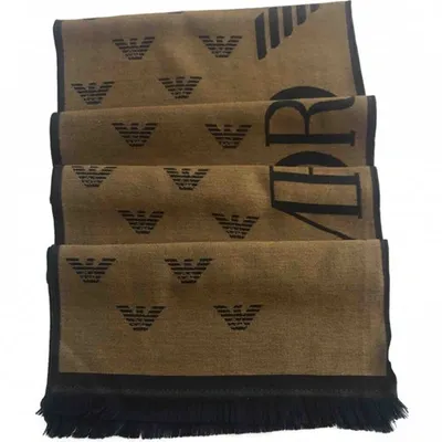 Pre-owned Emporio Armani Wool Scarf