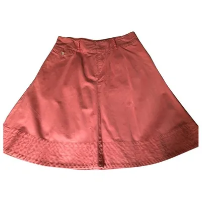 Pre-owned Ralph Lauren Mid-length Skirt In Pink