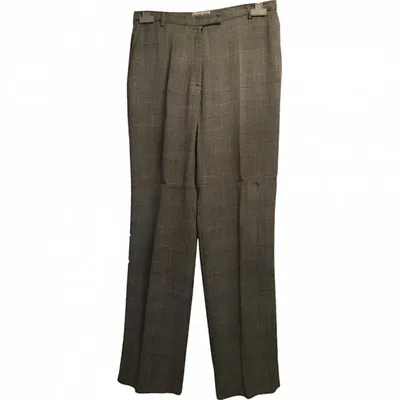 Pre-owned Gerard Darel Trousers In Black