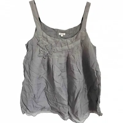 Pre-owned Hartford Camisole In Grey