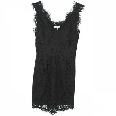 Pre-owned Joie Mini Dress In Black