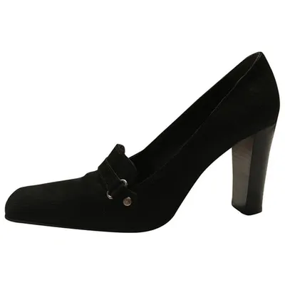 Pre-owned Sergio Rossi Heels In Black