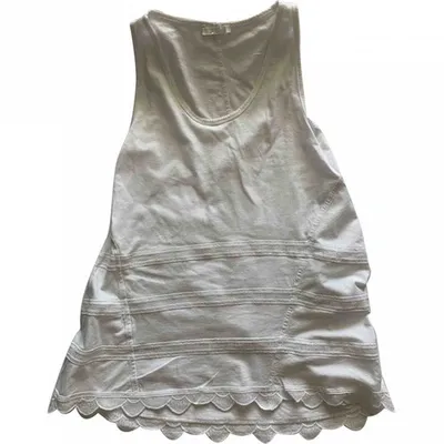 Pre-owned Chloé Vest In White