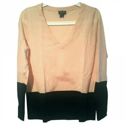 Pre-owned Club Monaco Jumper In Pink