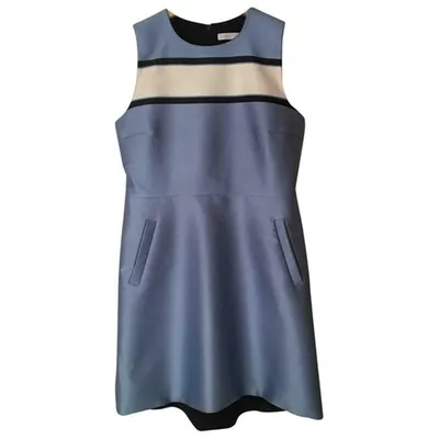 Pre-owned Victoria Victoria Beckham Mini Dress In Multicolour