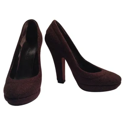 Pre-owned Nina Ricci Brown Heels