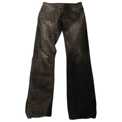 Pre-owned Dolce & Gabbana Slim Jean In Grey