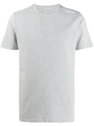 Filippa K Fitted Crew Neck T-shirt In Grey