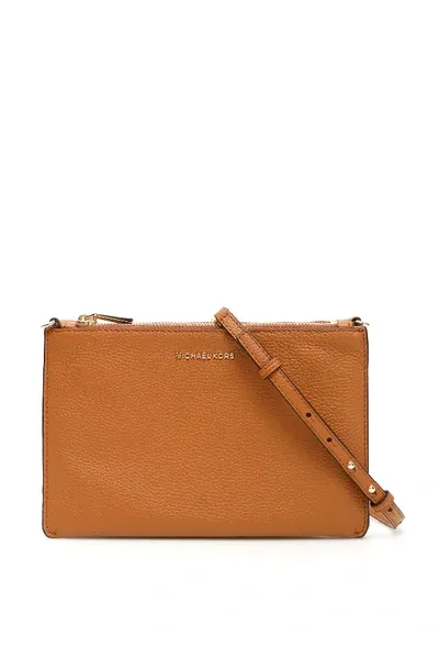 Michael Michael Kors Crossbody Clutch In Brown