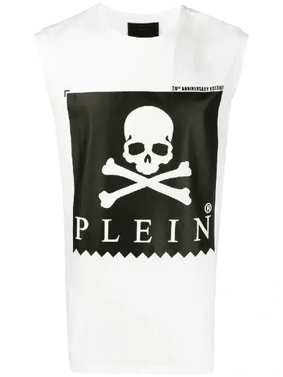 Philipp Plein 'statement' Trägershirt In White