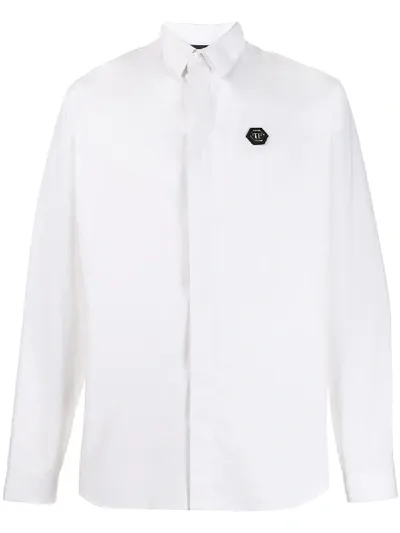 Philipp Plein Rock Pp Shirt In White