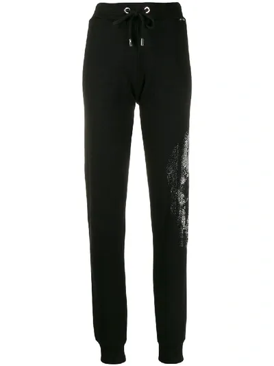 Philipp Plein Skull Track Trousers In Black